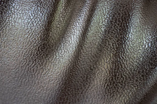 Close View Black Leather Texture Background — Stock Photo, Image