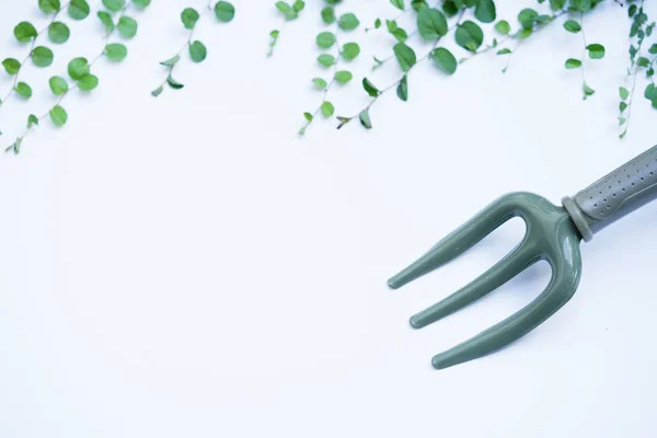 Tool Planting Trees Shovels Shoveling Forks — Stock Photo, Image