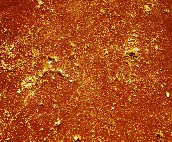 Golden paint texture — Stock Photo, Image