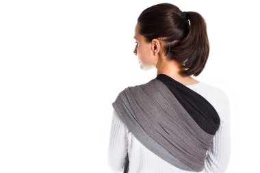 Halka sapan bebek taşıyıcı geri görünümü