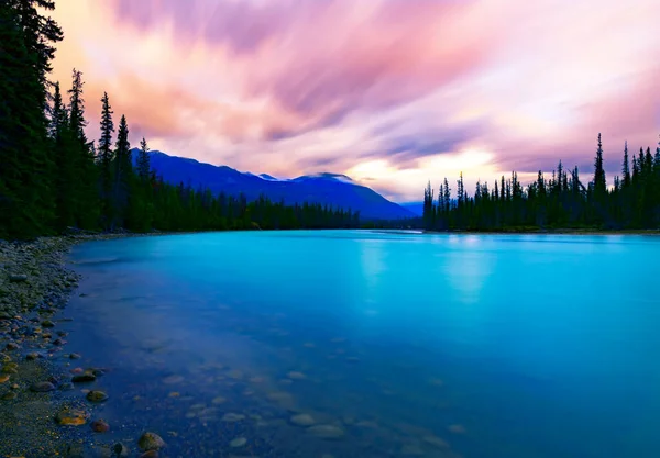 Schöne Sonne Geht Über Dem Epischen Colorado Mountain Wilderness Forest — Stockfoto