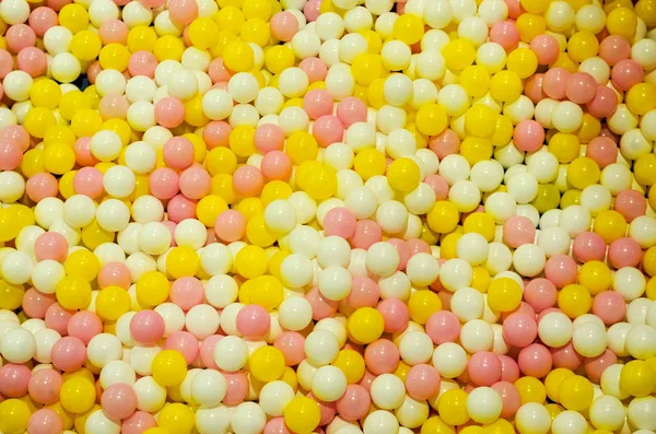 Coloridas Bolas Plástico Para Divertirse Saltar Parque Infantil —  Fotos de Stock