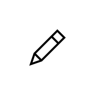 Kalem simgesi. Simge vektörünü düzenle. Simge vektörünü kaydet