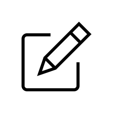 Simge vektör imzala. Simge vektör düzenleme. Kurşun kalem simgesini.