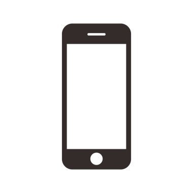 Telefon simge vektör. Simge vektör ara. hareket eden telefon smartphone aygıt Gadget'ı. Telefon simgesi