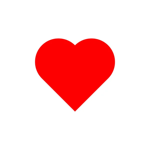Herz Symbol Herzvektorsymbol Wie Ein Symbolvektor — Stockvektor