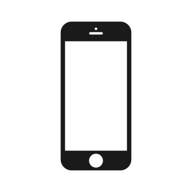 Telefon simge vektör. Simge vektör ara. hareket eden telefon smartphone aygıt Gadget'ı. Telefon simgesi