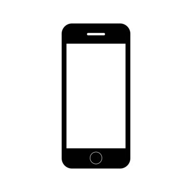 Telefon simge vektör. Simge vektör ara. hareket eden telefon smartphone aygıt Gadget'ı. Telefon simgesi