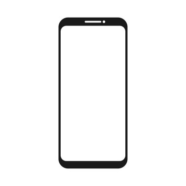 Telefon simge vektör. Simge vektör ara. hareket eden telefon smartphone aygıt Gadget'ı. Telefon simgesi