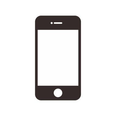 Telefon simge vektör. Simge vektör ara. hareket eden telefon smartphone aygıt Gadget'ı. Telefon simgesi