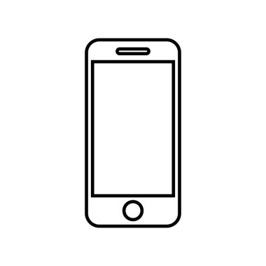 Telefon simge vektör. Simge vektör ara. hareket eden telefon smartphone aygıt Gadget'ı. Telefon simgesi