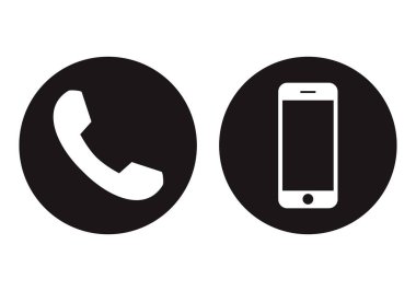 Telefon simge vektör. Simge vektör ara. hareket eden telefon smartphone aygıt Gadget'ı. Telefon simgesi