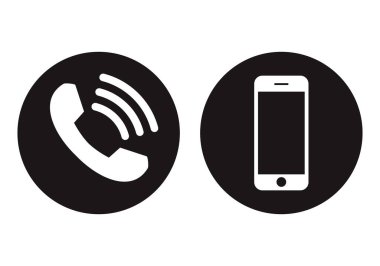 Telefon simge vektör. Simge vektör ara. hareket eden telefon smartphone aygıt Gadget'ı. Telefon simgesi