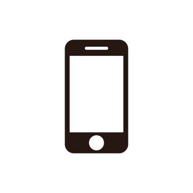 Telefon simge vektör. Simge vektör ara. hareket eden telefon smartphone aygıt Gadget'ı. Telefon simgesi