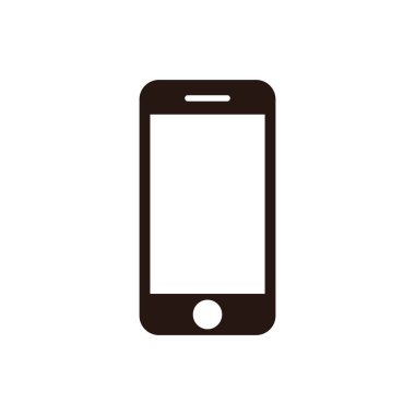 Telefon simge vektör. Simge vektör ara. hareket eden telefon smartphone aygıt Gadget'ı. Telefon simgesi