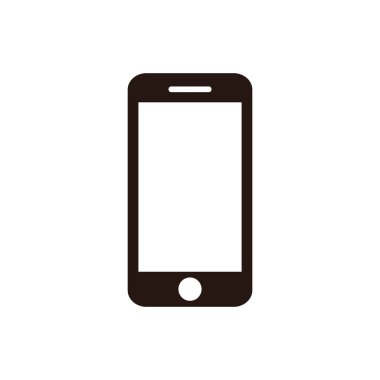 Telefon simge vektör. Simge vektör ara. hareket eden telefon smartphone aygıt Gadget'ı. Telefon simgesi