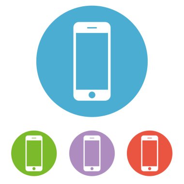 Telefon simge vektör. Simge vektör ara. hareket eden telefon smartphone aygıt Gadget'ı. Telefon simgesi