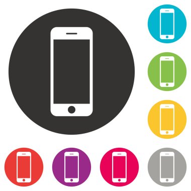 Telefon simge vektör. Simge vektör ara. hareket eden telefon smartphone aygıt Gadget'ı. Telefon simgesi