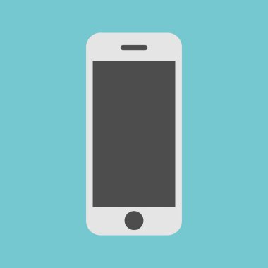 Telefon simge vektör. Simge vektör ara. hareket eden telefon smartphone aygıt Gadget'ı. Telefon simgesi