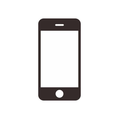 Telefon simge vektör. Simge vektör ara. hareket eden telefon smartphone aygıt Gadget'ı. Telefon simgesi