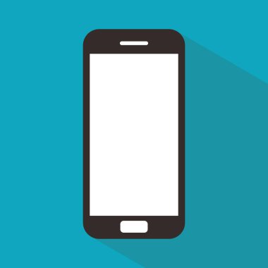 Telefon simge vektör. Simge vektör ara. hareket eden telefon smartphone aygıt Gadget'ı. Telefon simgesi