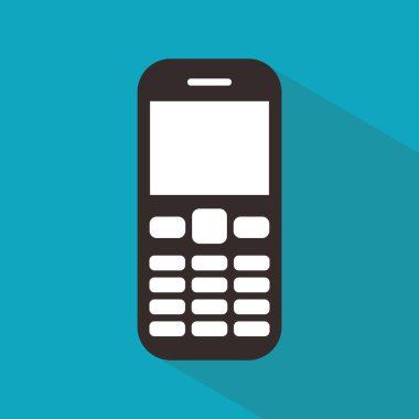 Telefon simge vektör. Simge vektör ara. hareket eden telefon smartphone aygıt Gadget'ı. Telefon simgesi