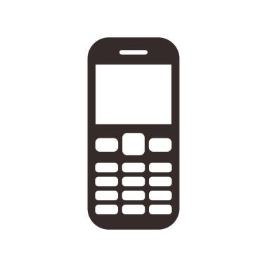 Telefon simge vektör. Simge vektör ara. hareket eden telefon smartphone aygıt Gadget'ı. Telefon simgesi