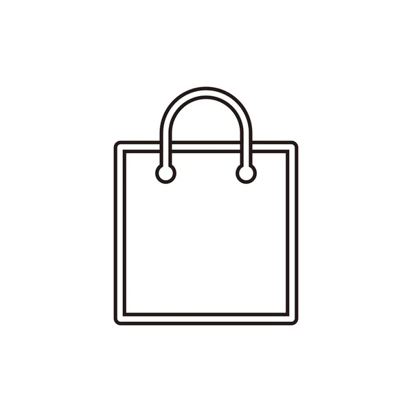 Shopping Bag Icon Bag Vector Icon — Stock Vector