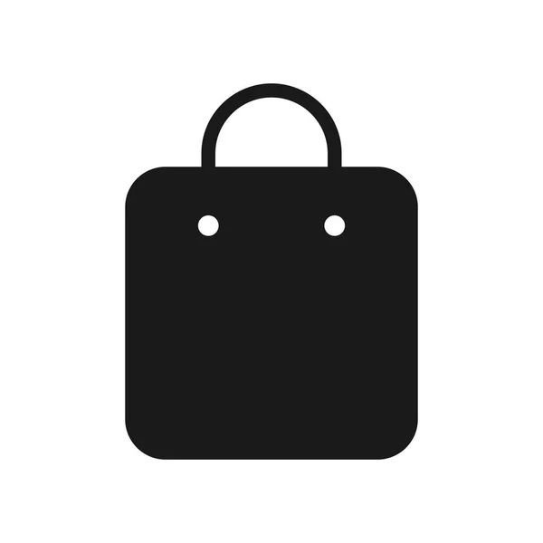 Icono Bolsa Compras Bolsa Vector Icono — Archivo Imágenes Vectoriales