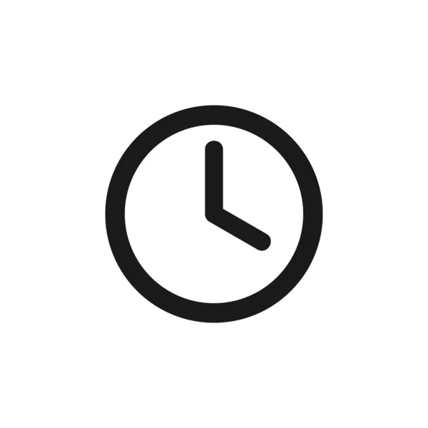 Iconos Del Reloj Icono Tiempo Vector Reloj Icono Vector — Vector de stock