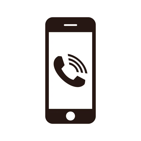 Pengarah Ikon Telepon Panggil Vektor Ikon Perangkat Ponsel Smartphone Gadget - Stok Vektor