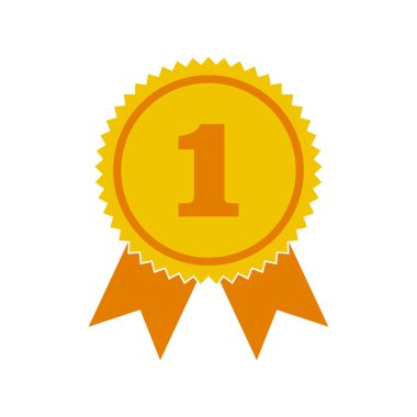 Sertifikalı Madalya Simgesi. Onaylanmış bir ikon. Onaylanmış mühür