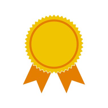 Sertifikalı Madalya Simgesi. Onaylanmış bir ikon. Onaylanmış mühür