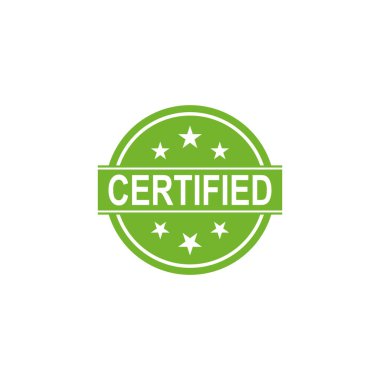 Sertifikalı Madalya Simgesi. Onaylanmış bir ikon. Onaylanmış mühür