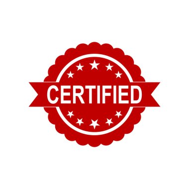 Sertifikalı Madalya Simgesi. Onaylanmış bir ikon. Onaylanmış mühür