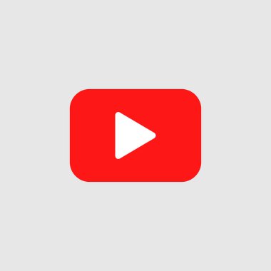Simge çal. Düğme vektör simgesini çal