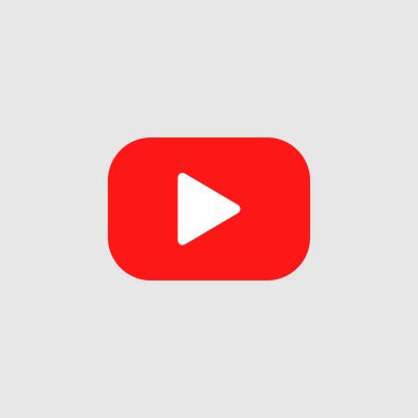 Simge çal. Düğme vektör simgesini çal