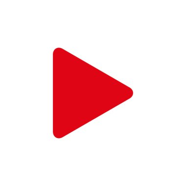 Simge çal. Düğme vektör simgesini çal