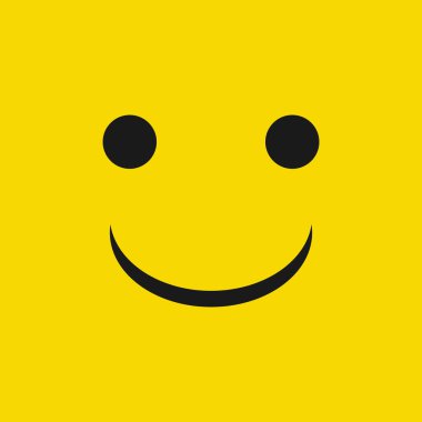 Gülümse ikon. Mutlu yüz sembolü Web tasarımınız için gülümseme simgesi.