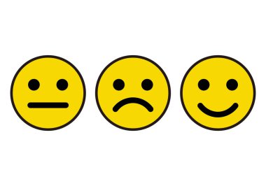 Gülümse ikon. Mutlu yüz sembolü Web tasarımınız için gülümseme simgesi.