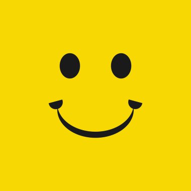 Gülümse ikon. Mutlu yüz sembolü Web tasarımınız için gülümseme simgesi.
