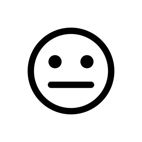 Ikon Senyum Happy Wajah Simbol Senyum Ikon Untuk Desain Web - Stok Vektor