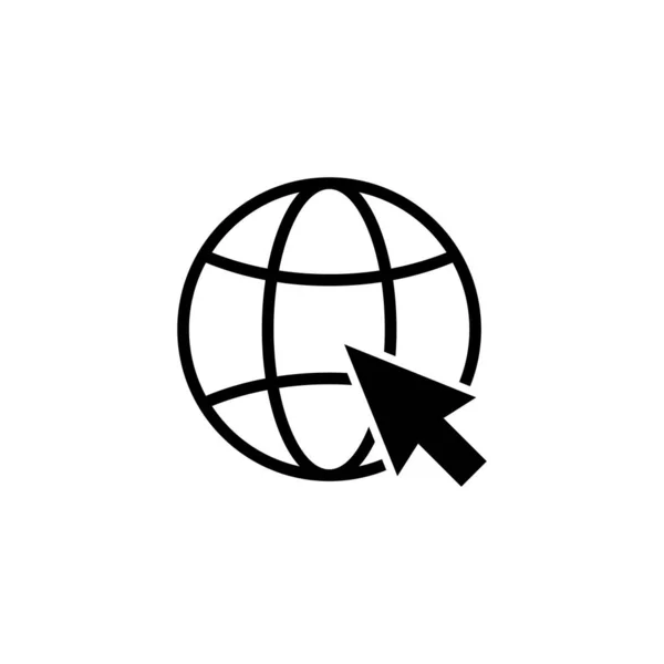 Εικονίδιο Ιστοσελίδα Σύμβολο Σελίδας Εικονίδιο Για Σχεδιασμό Web Σας Παγκόσμιο — Διανυσματικό Αρχείο