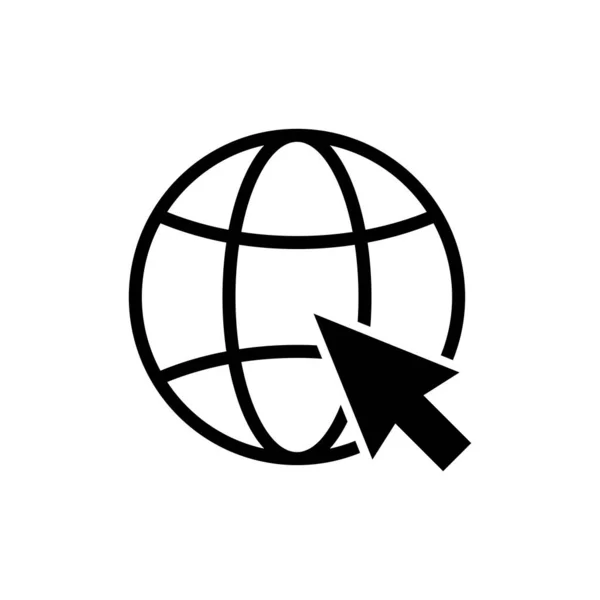 Εικονίδιο Ιστοσελίδα Σύμβολο Σελίδας Εικονίδιο Για Σχεδιασμό Web Σας Παγκόσμιο — Διανυσματικό Αρχείο