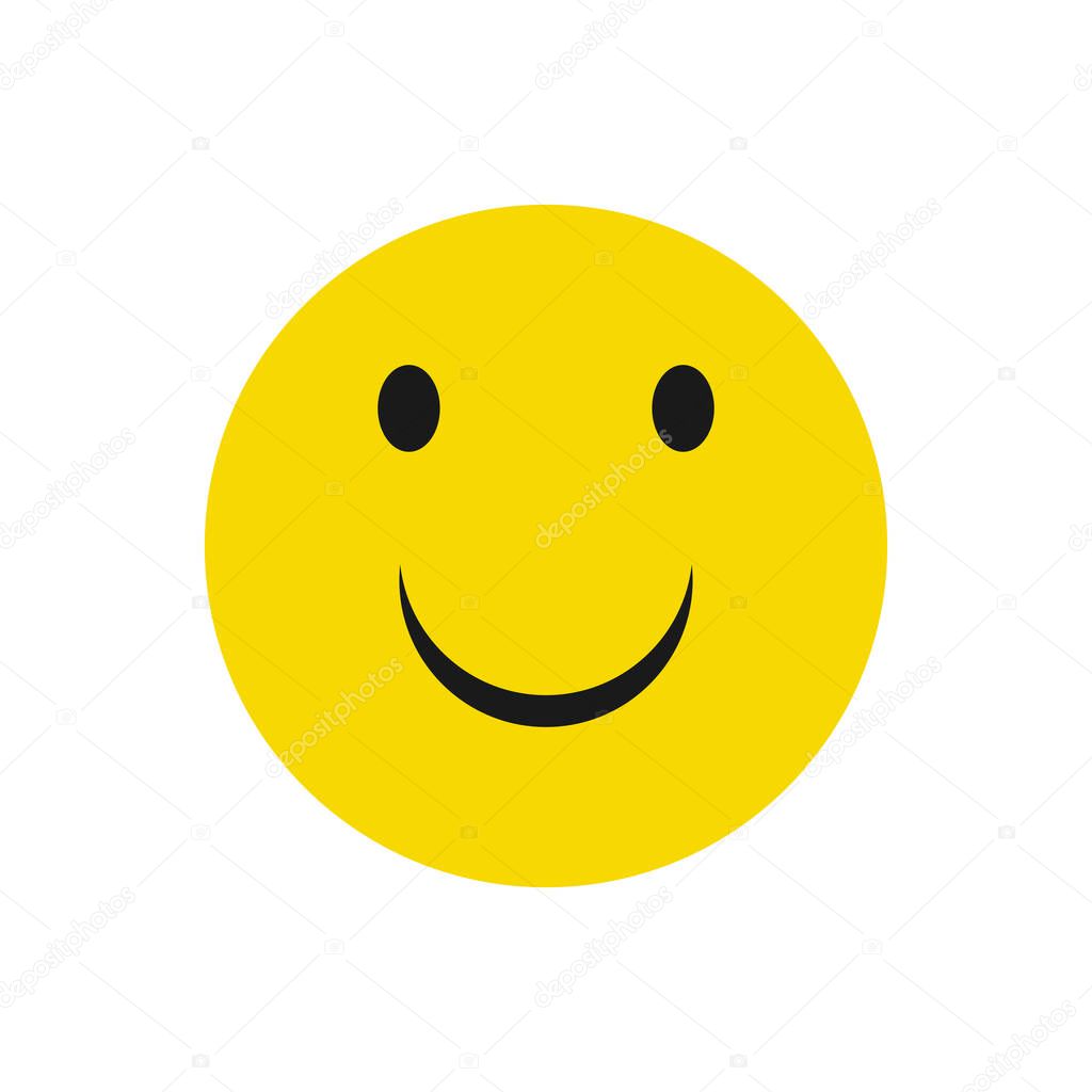 Smile icon. Happy face symbol.Smile icon for your web design.