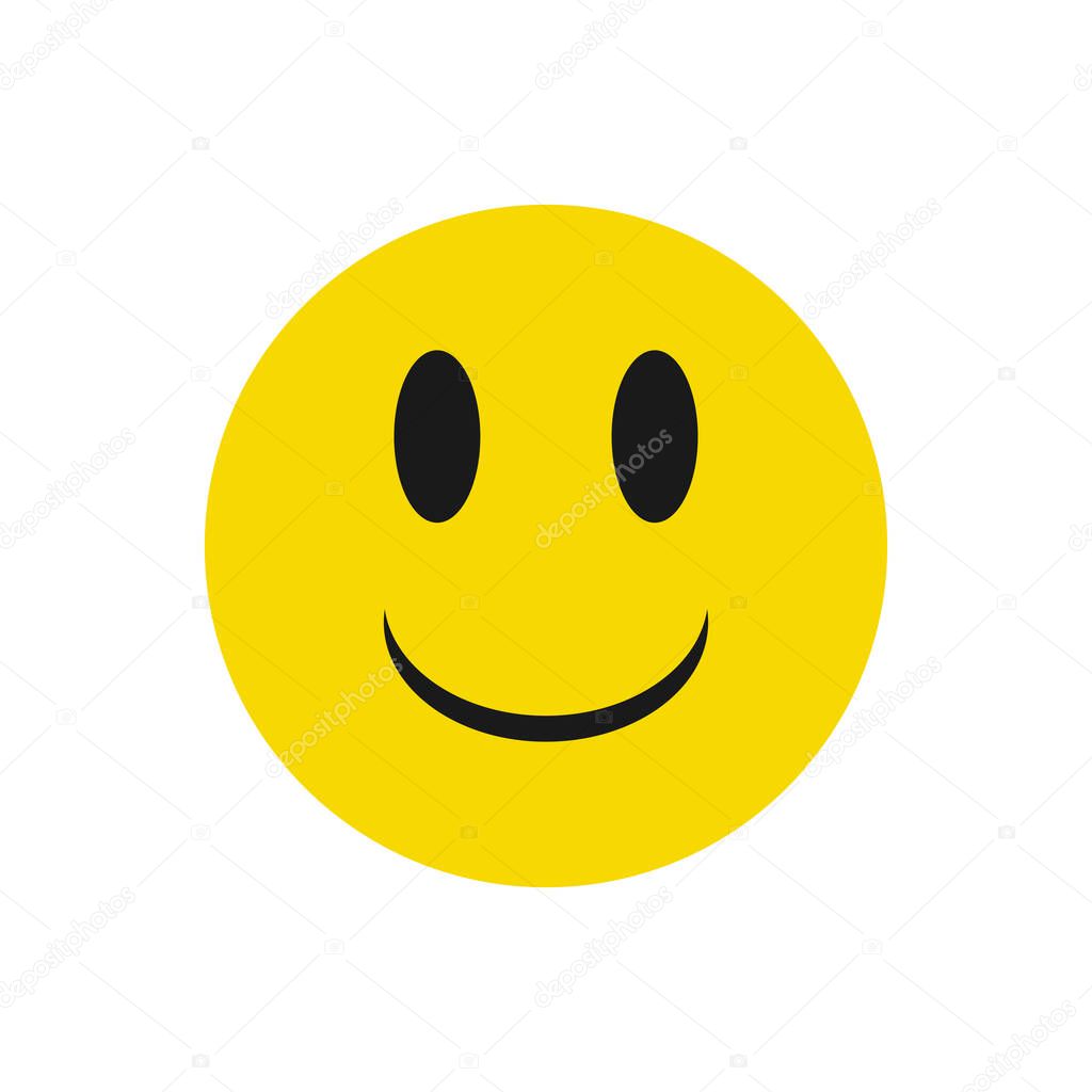 Smile icon. Happy face symbol.Smile icon for your web design.