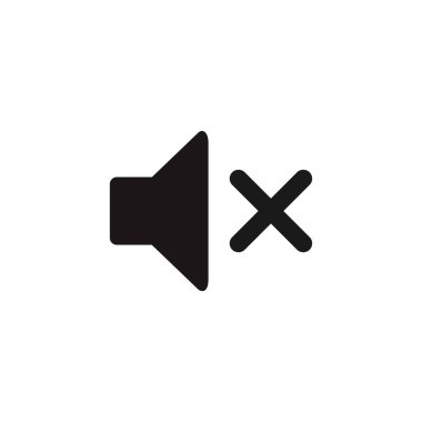 Sözcü simgesi vektörü. Ses düzeyi ve sembol. Hoparlör ikonu. ses sembolü