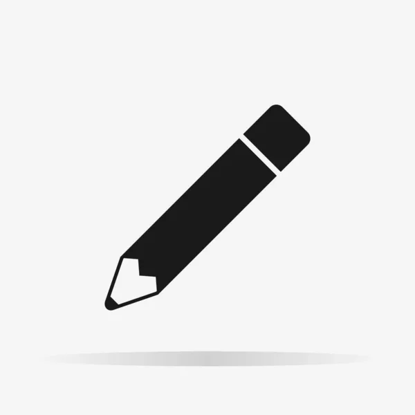 Edit Icon Vector Pencil Icon Sign Icon Vector — Stock Vector