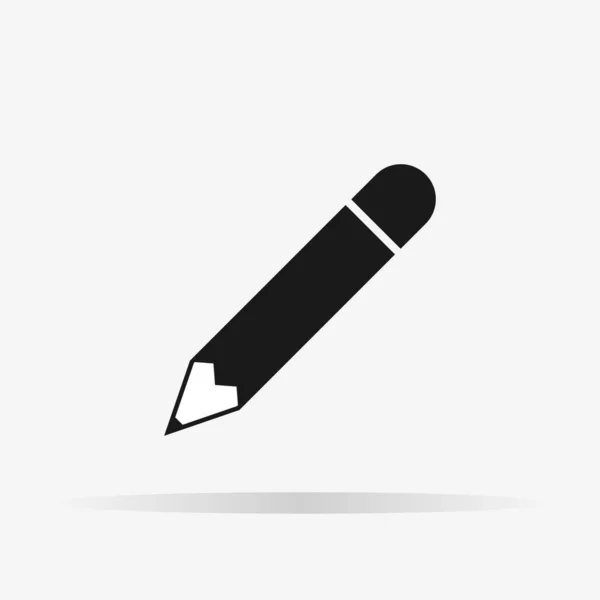 Edit Icon Vector Pencil Icon Sign Icon Vector — Stock Vector