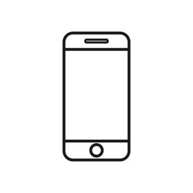 Telefon simge vektör. Simge vektör ara. hareket eden telefon smartphone aygıt Gadget'ı. Telefon simgesi